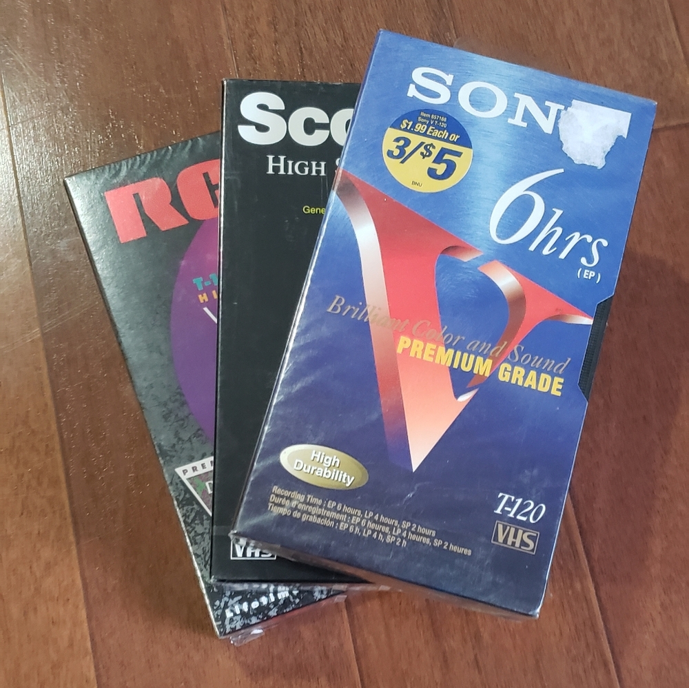 VHS Brand new
